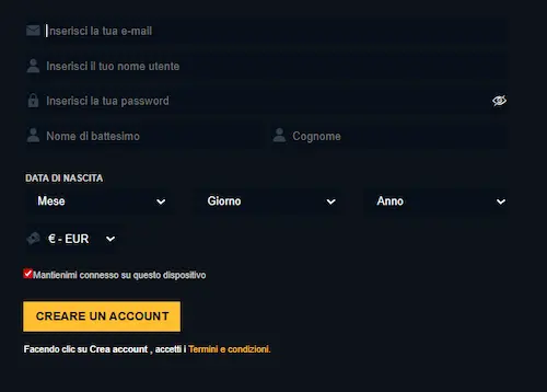 Brango Casino Italia reg