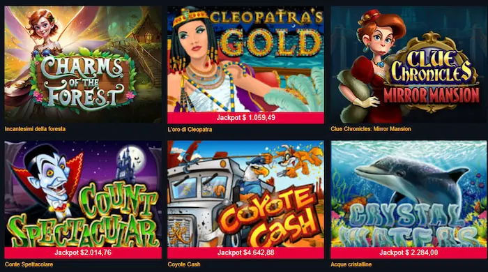 Brango Casino Italia slots
